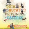 Portada del folleto de rutas por la provincia de Cáceres